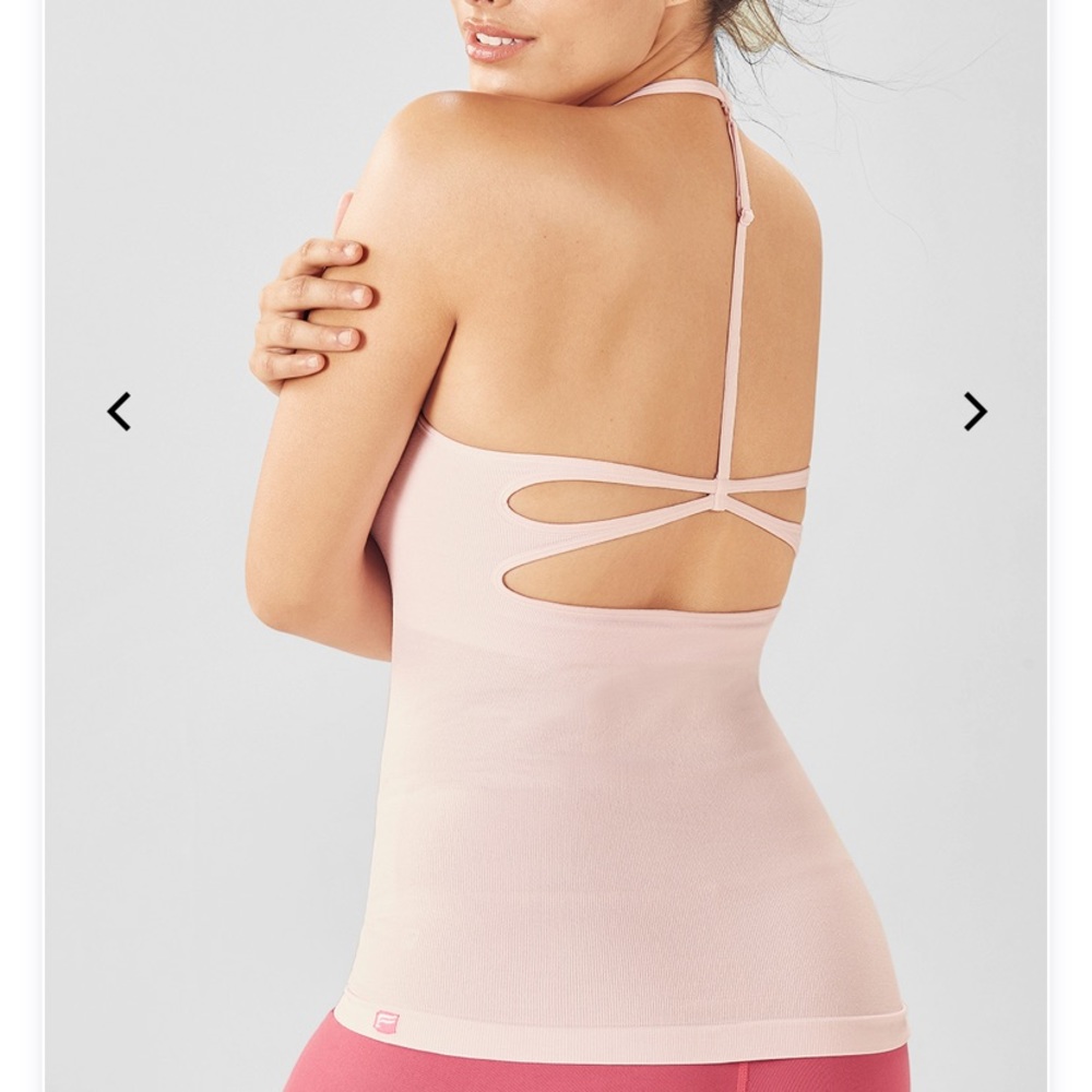 Fabletics pale pink (petal) gorgeous tank